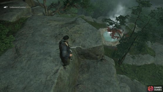 You can see the Hot Spring from the watchtower