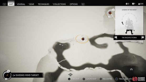 Take down the camps marked on your map