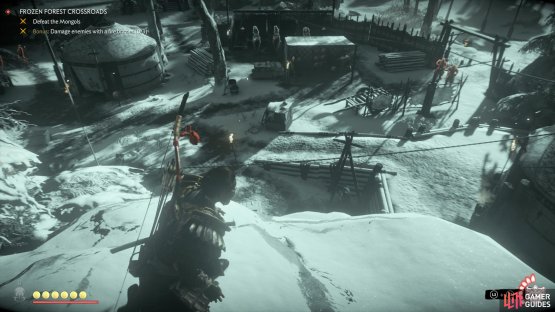 You can get a good view of the whole Outpost from here