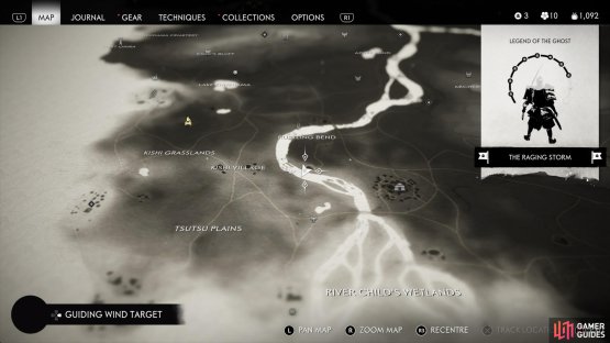 Head East of Kishi Village to find the Altar