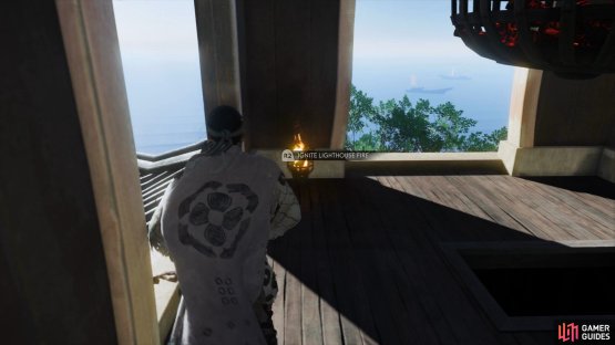 then climb to the top and ignite it. 