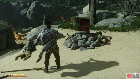 and you&rsquo;ll find the Artefact sitting on some stones. 