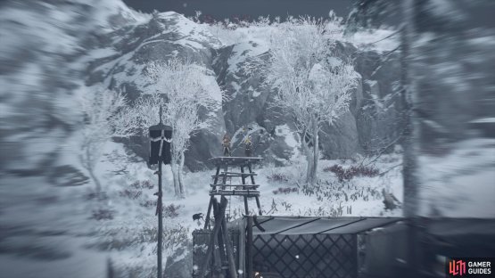 You can kill both Archers without alerting the camp if your aim is true