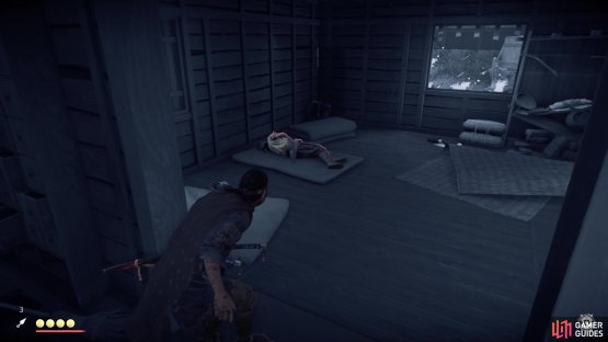Some enemies might be sleeping, making them easy prey
