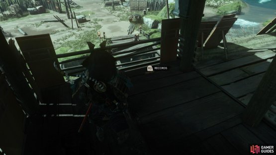 and then climb up the left Watchtower to find this Record. 