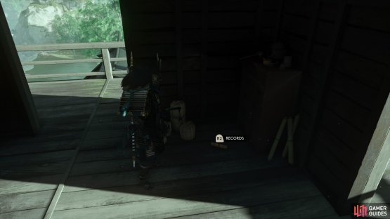 then climb up to the top floor of the keep to find this Record.