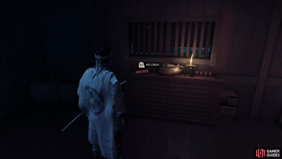 then go into the first building on the left to find this Record.
