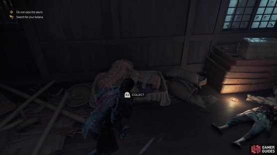 Jin&rsquo;s sword is in the one bin shown in the screenshot