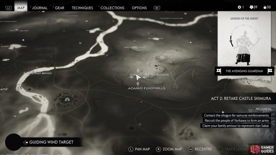 Head North of Azamo Foothills