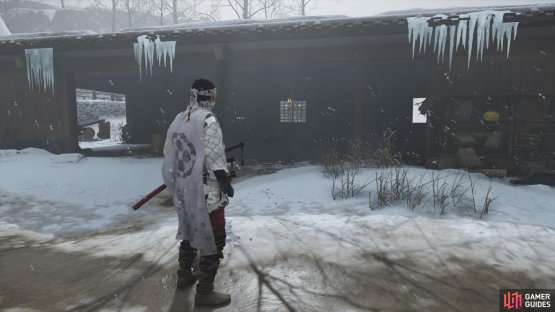 and enter the building to the right of the bridge to find this vanity item.