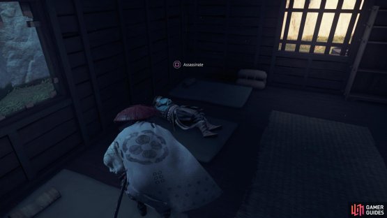 then take out the sleeping guard