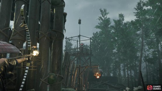 Fire Arrows should easily take out the archers in the towers