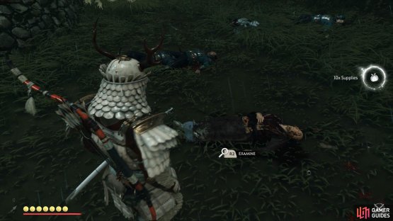 Examine the Monk on the floor