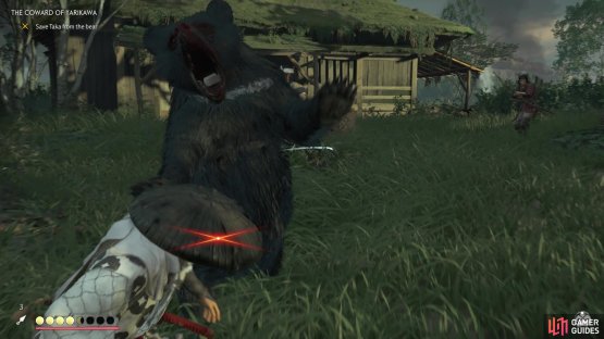 Dodge out of the way of the bear&rsquo;s attacks, as they are unblockable