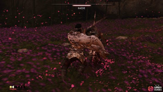 and then strike a couple times upon countering.