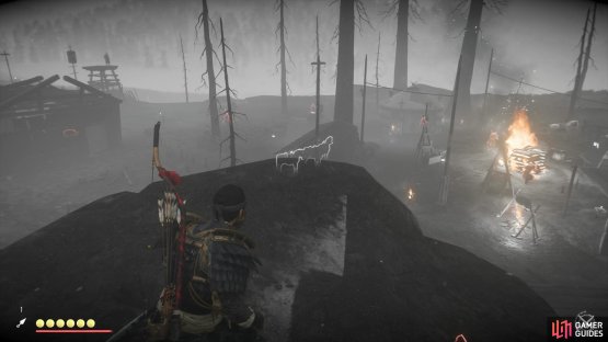 This is an ideal place to get survey the camp