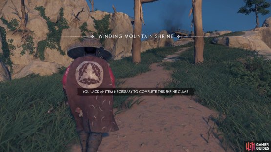 You won&rsquo;t be able to do this shrine until a little later