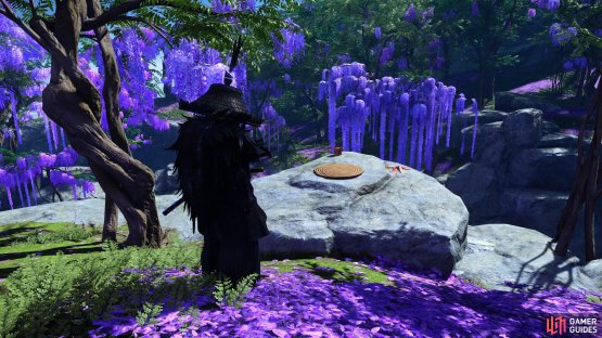 you&rsquo;ll need to use your Grapple to swing around the trees to reach it.