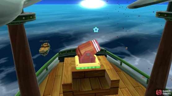 You&rsquo;ll get from one Airship to another by jumping into these cannons