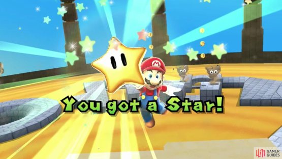 you will now be able to reach the Power Star
