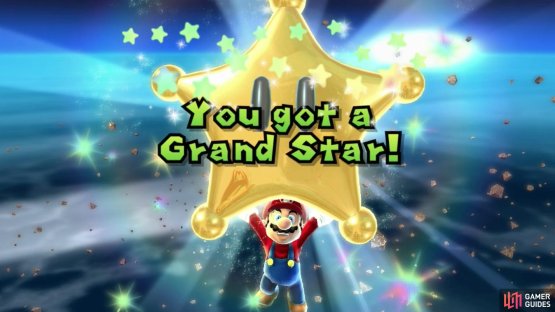 Defeating Bowser Jr.&rsquo;s Airship will reward you with a Grand Star 