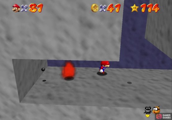 Watch out for the Keronpa Balls and their fire when retrieving some Red Coins