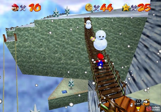 The Mr. Blizzards on the long bridge cannot be defeated
