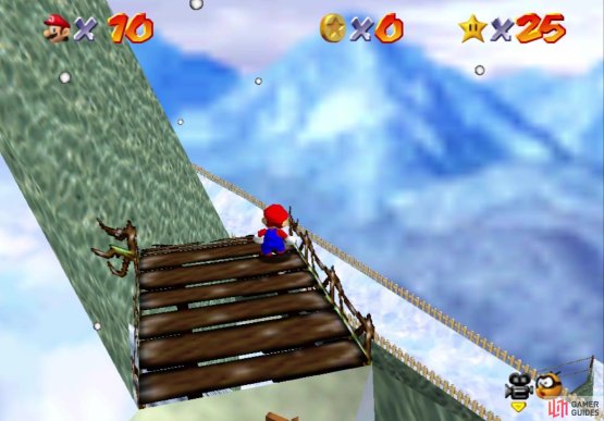 The warp at the top of the mountain