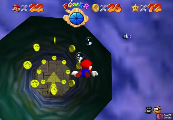 There&rsquo;s a lot of coins near the entrance of the tunnel