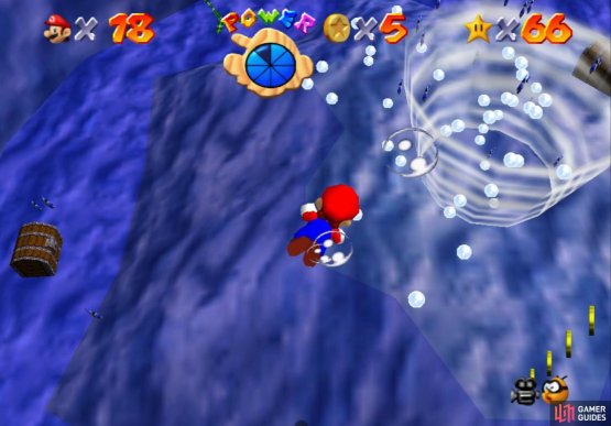 The whirlpool in the first area will always be a nuisance