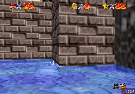 The Vanish Cap allows you to go through these walls downtown