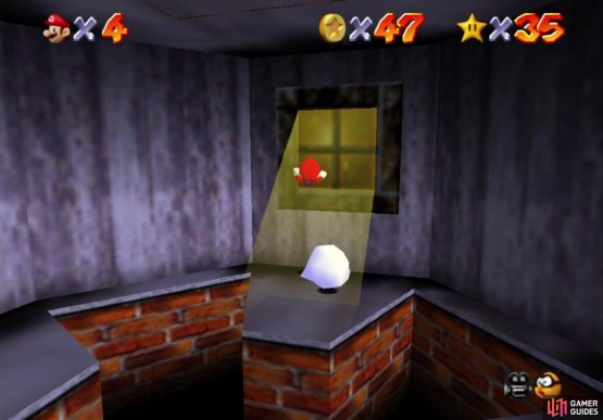 You will have to hunt five Boos on the first floor