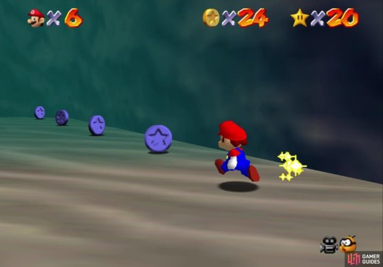 You will need to grab all of the Blue Coins from the Blue Coin Block