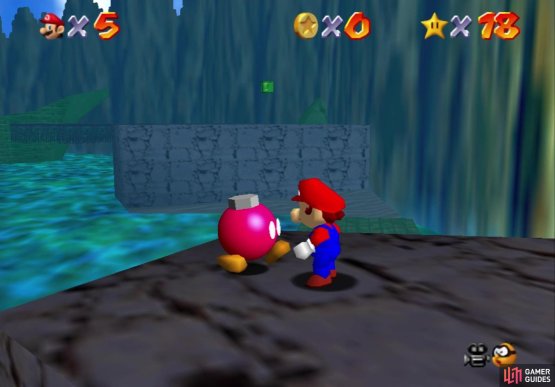 You can find the Bob-Omb Buddy here to open the cannon