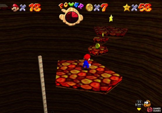 The last few platforms are pretty small
