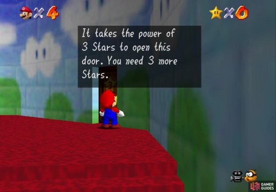 Some doors require a certain amount of Stars before they open