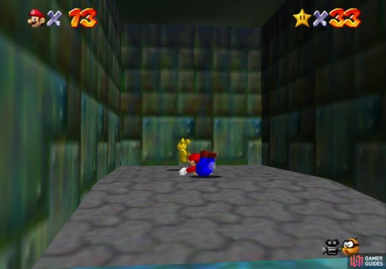 Dive at him when you lure him to a dead end