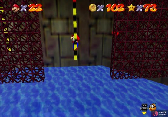 The last three coins will have you utilizing these two poles in the far back