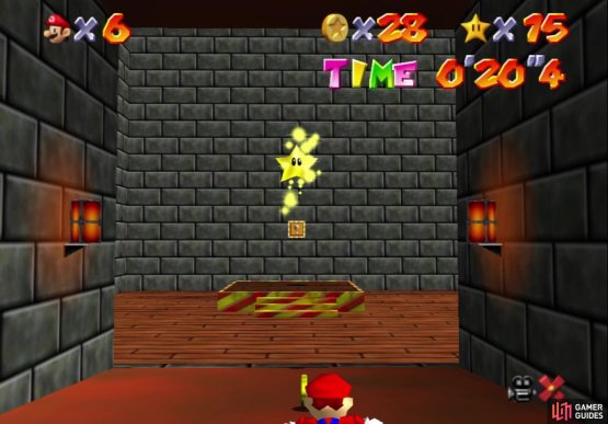 The second star will spawn if you reach the finish in under 21 seconds