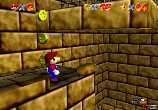 Drop down here to find the first secret