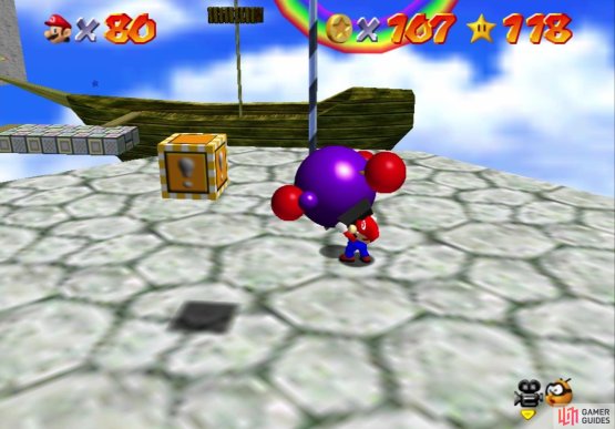 Defeating the Chuckya can get you five coins