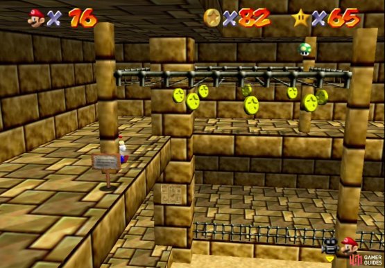 There are a good number of coins to collect inside the pyramid