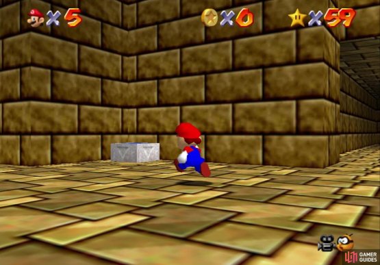 The Blue Coin Block is right inside the pyramid&rsquo;s entrance