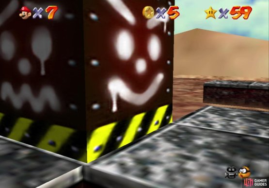 so it can land on Mario without hurting him