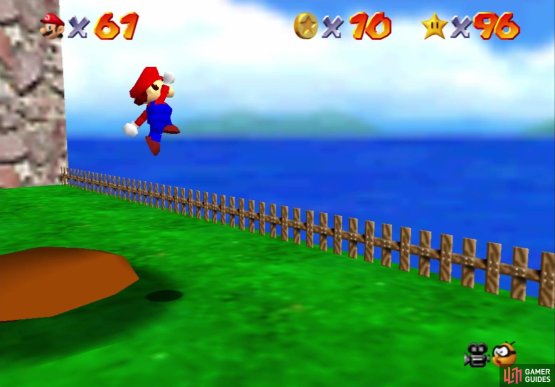 while a normal jump will only get you a single yellow coin