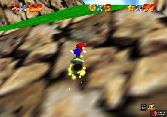 You can ride the shell up the hill by jumping continuously