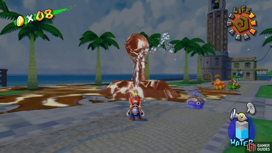 then focus your FLUDD on the Piranha&rsquo;s mouth once it&rsquo;s open.