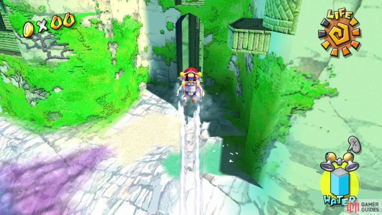 Make your way to these ruins and scale them until you reach the top