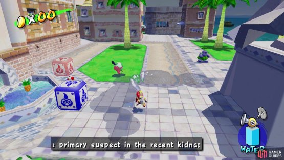Spray him like usual to get him to drop the items, unlocking them for use