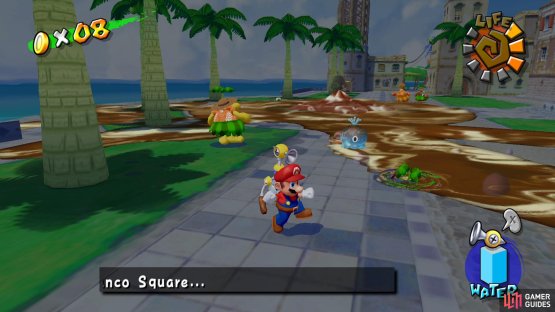 Take care of any Swoopin&rsquo; Stus that may get too close to Mario